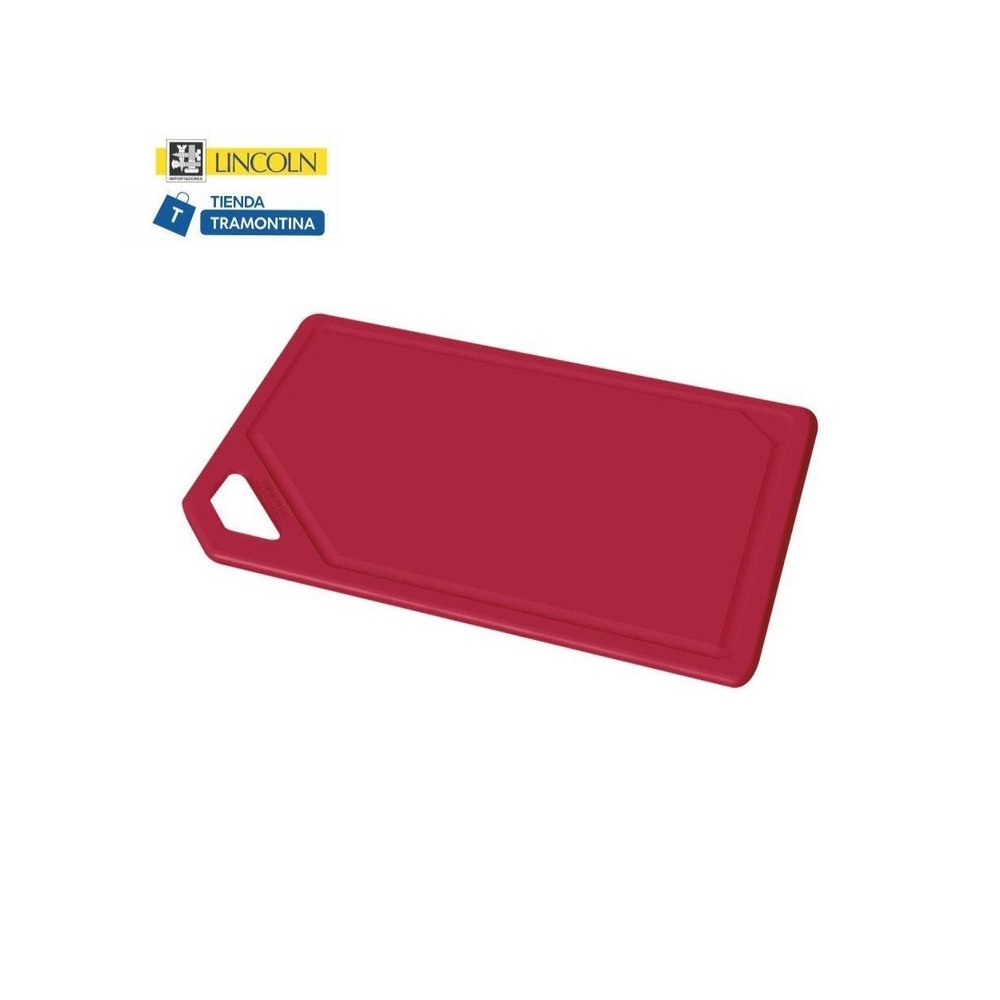 TABLA PARA CORTAR 29 x 20 cm Tramontina Rojo